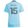 Michael Boxall Minnesota United FC adidas Women's 2025 CONVERGENCE Replica Jersey - Blue - Detail View