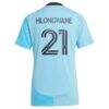 Bongokuhle Hlongwane Minnesota United FC adidas Women's 2025 CONVERGENCE Replica Jersey - Blue - Detail View