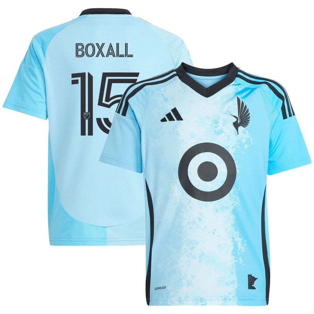 Michael Boxall Minnesota United FC adidas Youth 2025 CONVERGENCE Replica Jersey
