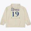 Tony Gwynn San Diego Padres Mitchell & Ness Full-Snap Yacht Rock Name & Number Hooded Coach's Jacket - Cream - Side View