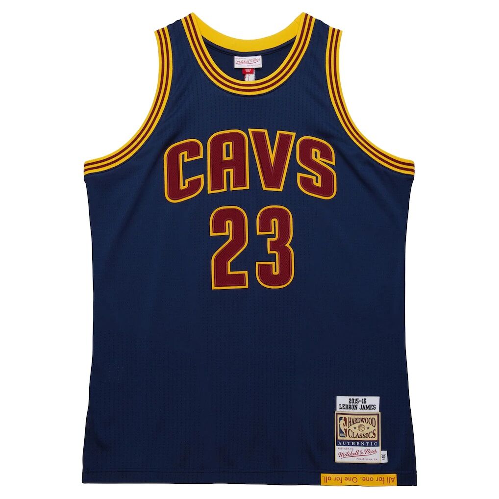LeBron James Cleveland Cavaliers Mitchell & Ness Big & Tall 2015/16 Swingman Jersey