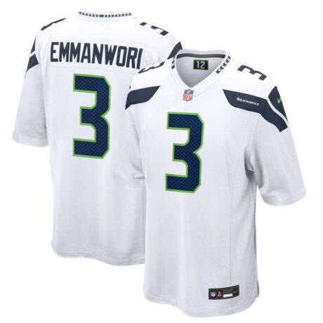 Nick Emmanwori Seattle Seahawks Nike Game Jersey - White - Front View