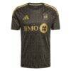 LAFC adidas 2026 Primary Kit Replica Jersey - Black - Side View