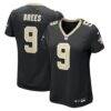 Drew Brees New Orleans Saints Nike Women's Team Game Jersey - Black - Front View