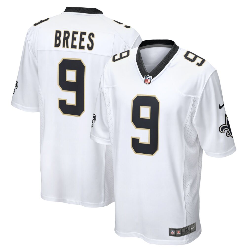 Drew Brees New Orleans Saints Nike Game Jersey