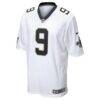 Drew Brees New Orleans Saints Nike Game Jersey - White - Side View