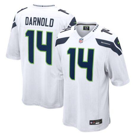 Sam Darnold Seattle Seahawks Nike Game Jersey - White - Front View