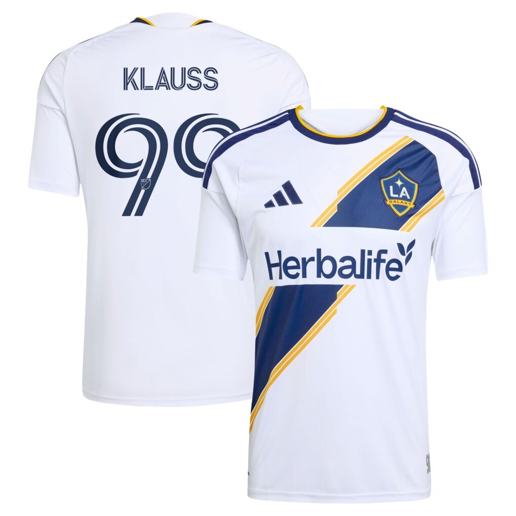 João Klauss LA Galaxy adidas 2026 The VeloCITY Kit Replica Jersey