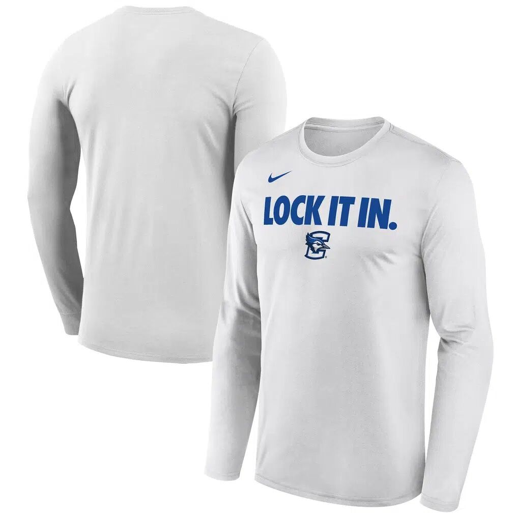 Creighton Bluejays Nike 2026 On-Court Bench Long Sleeve T-Shirt