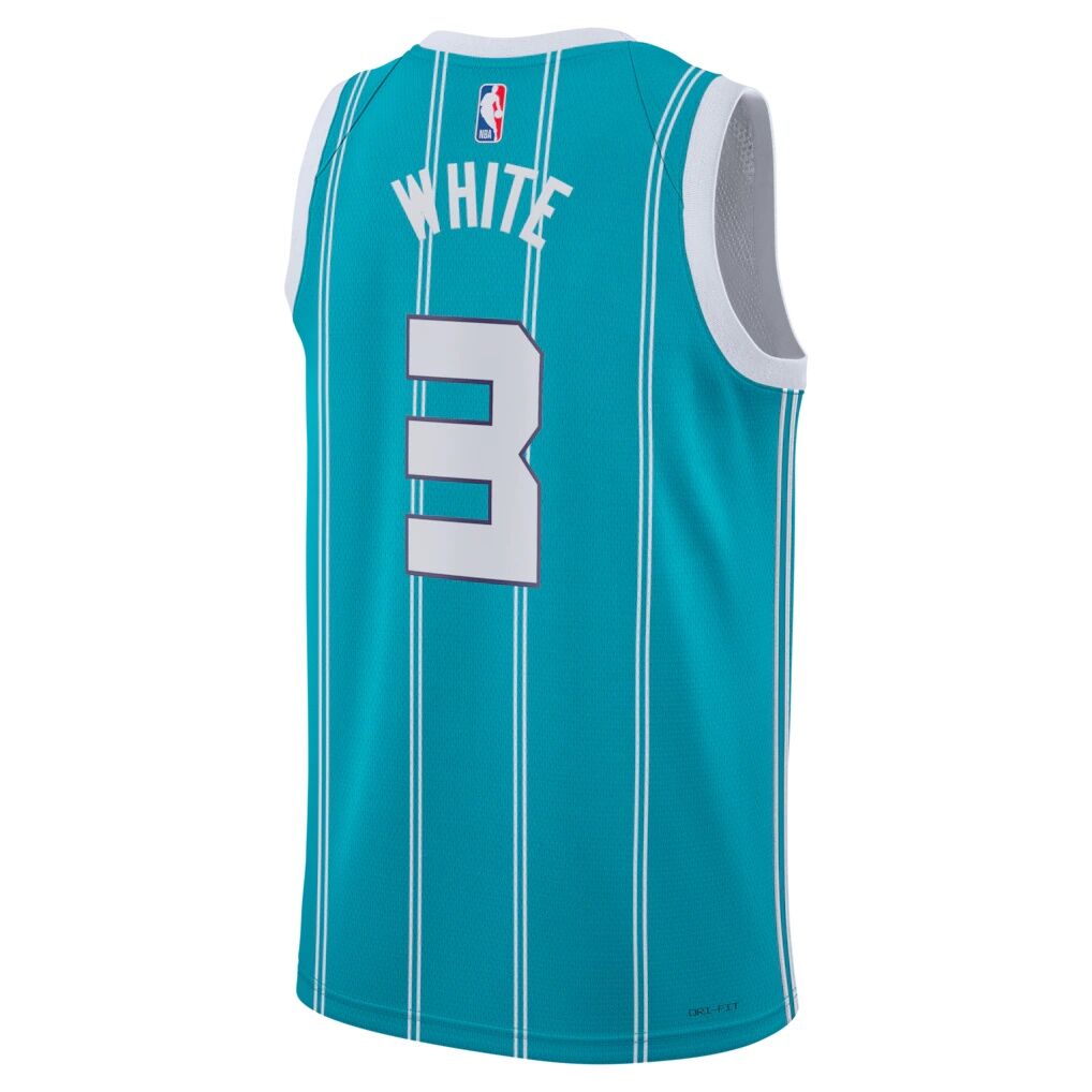 Coby White Charlotte Hornets Jordan Brand Unisex Swingman Jersey – Icon Edition