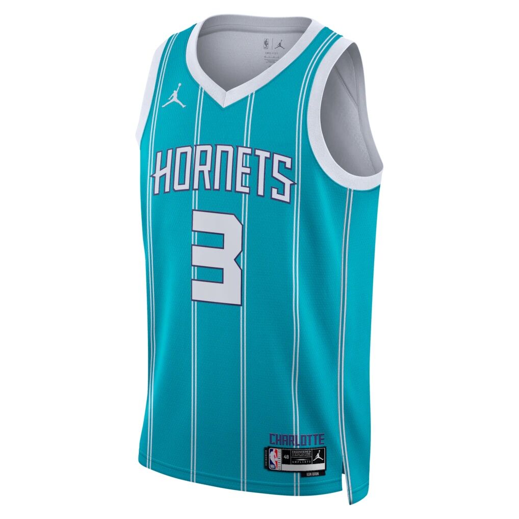 Coby White Charlotte Hornets Jordan Brand Unisex Swingman Jersey – Icon Edition