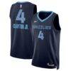 Walter Clayton Jr. Memphis Grizzlies Nike Unisex Swingman Jersey - Navy - Front View