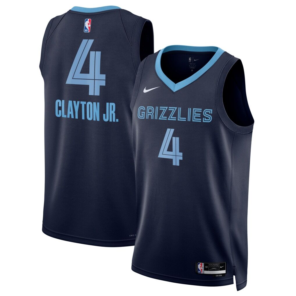 Walter Clayton Jr. Memphis Grizzlies Nike Unisex Swingman Jersey - Icon Edition