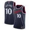 Darius Garland LA Clippers Nike Unisex Swingman Jersey - Navy - Front View