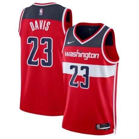 Anthony Davis Washington Wizards Nike Unisex Swingman Jersey - Red - Front View