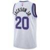 Jaren Jackson Jr. Utah Jazz Nike Unisex Swingman Jersey - White - Detail View