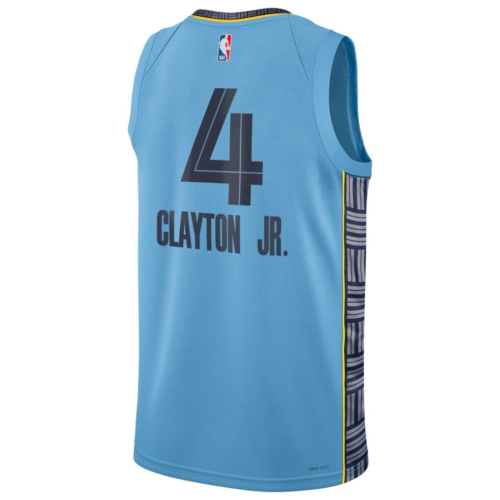 Walter Clayton Jr. Memphis Grizzlies Jordan Brand Unisex Swingman Jersey - Statement Edition - Light Blue