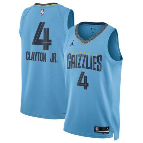Walter Clayton Jr. Memphis Grizzlies Jordan Brand Unisex Swingman Jersey - Statement Edition - - Front View