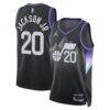 Jaren Jackson Jr. Utah Jazz Jordan Brand Unisex Swingman Jersey - Black - Front View