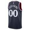 LA Clippers Nike Unisex Swingman Custom Jersey - Navy - Detail View