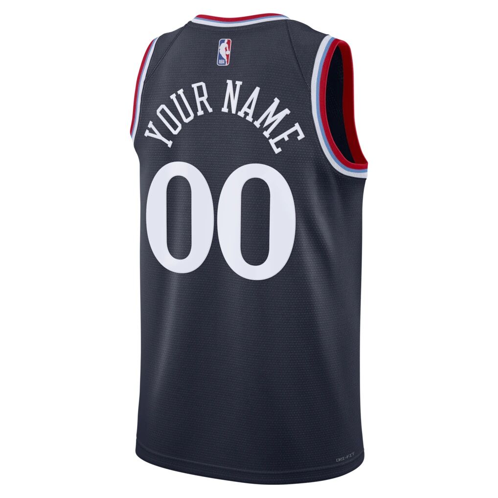 LA Clippers Nike Unisex Swingman Custom Jersey - Icon Edition