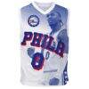 Tyrese Maxey Philadelphia 76ers Outerstuff Youth Hometown Fashion Jersey - - Back View
