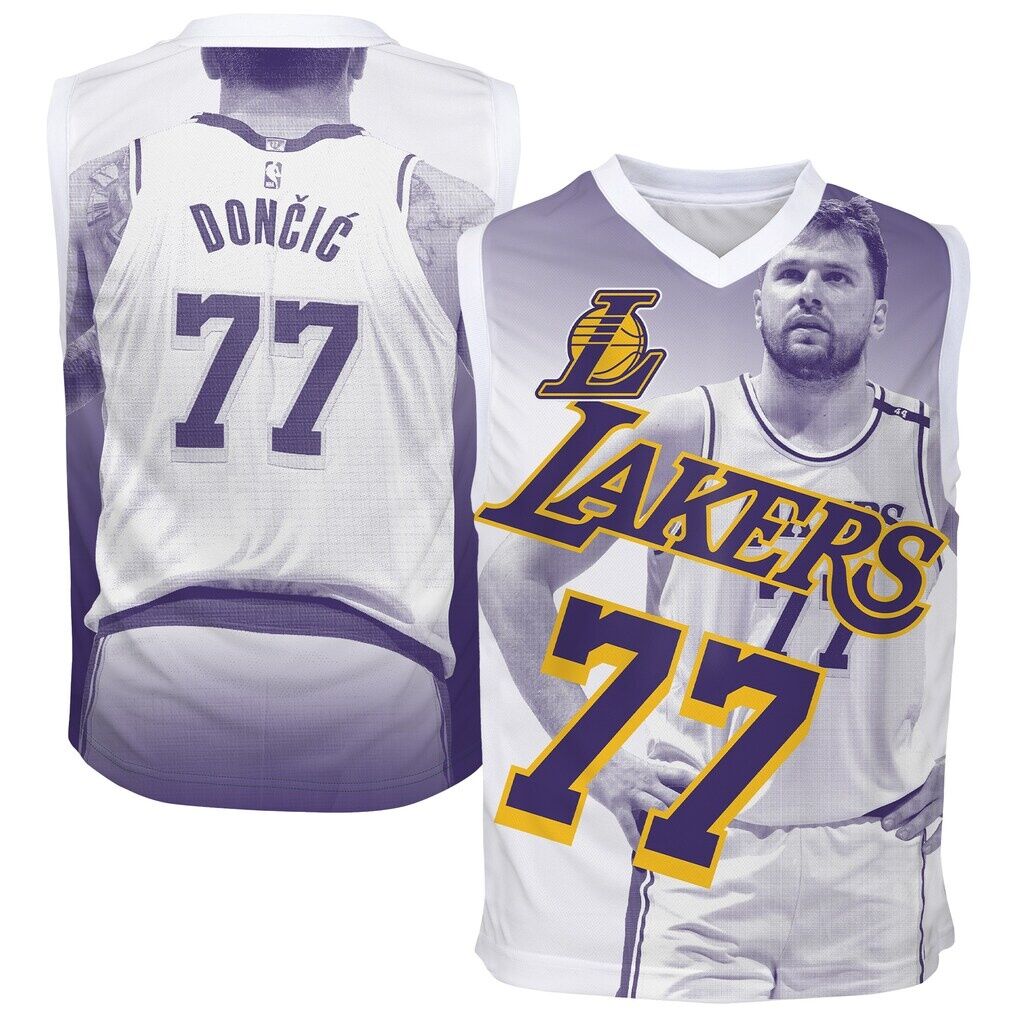 Luka Dončić Los Angeles Lakers Outerstuff Youth Hometown Fashion Jersey