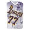 Luka Dončić Los Angeles Lakers Outerstuff Youth Hometown Fashion Jersey - Purple - Side View
