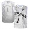 Victor Wembanyama San Antonio Spurs Outerstuff Youth Hometown Fashion Jersey - Silver - Front View