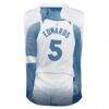 Anthony Edwards Minnesota Timberwolves Outerstuff Youth Hometown Fashion Jersey - Blue - Detail View