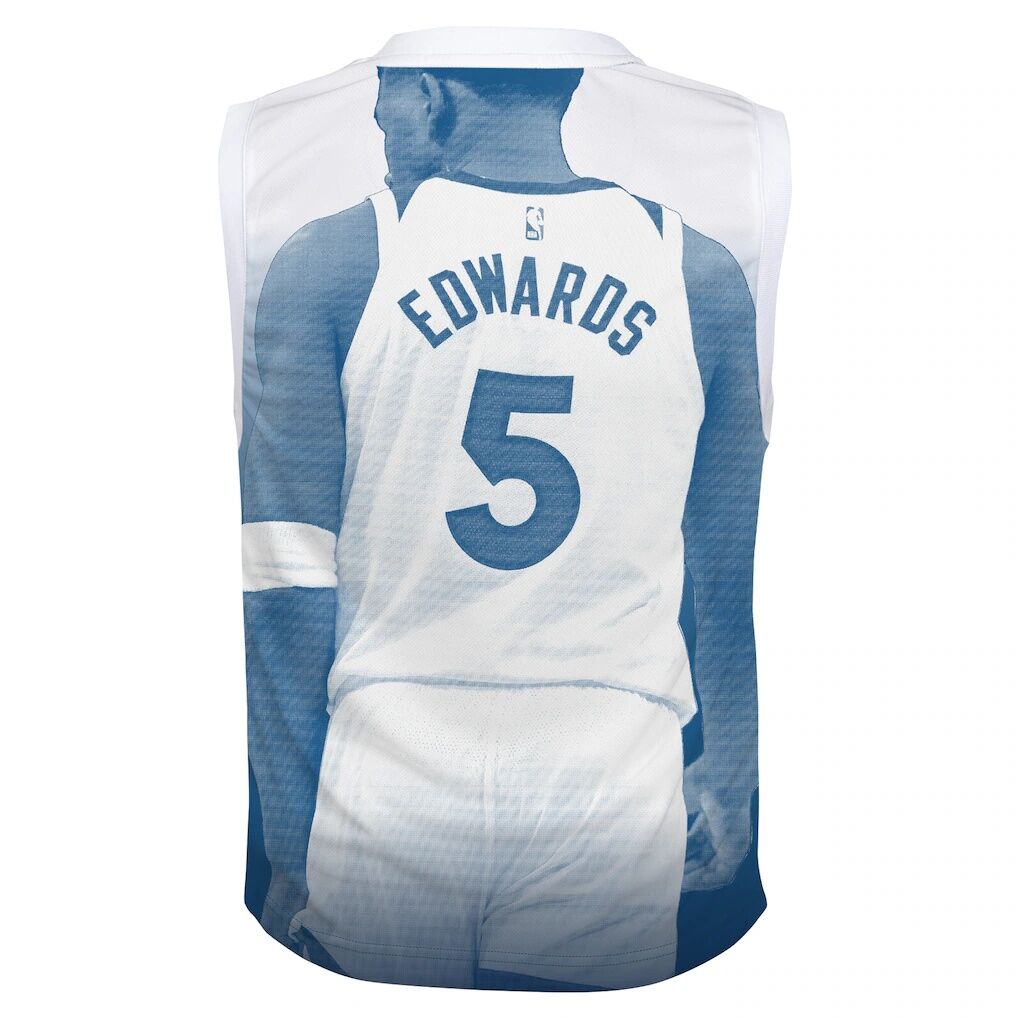 Anthony Edwards Minnesota Timberwolves Outerstuff Youth Hometown Fashion Jersey