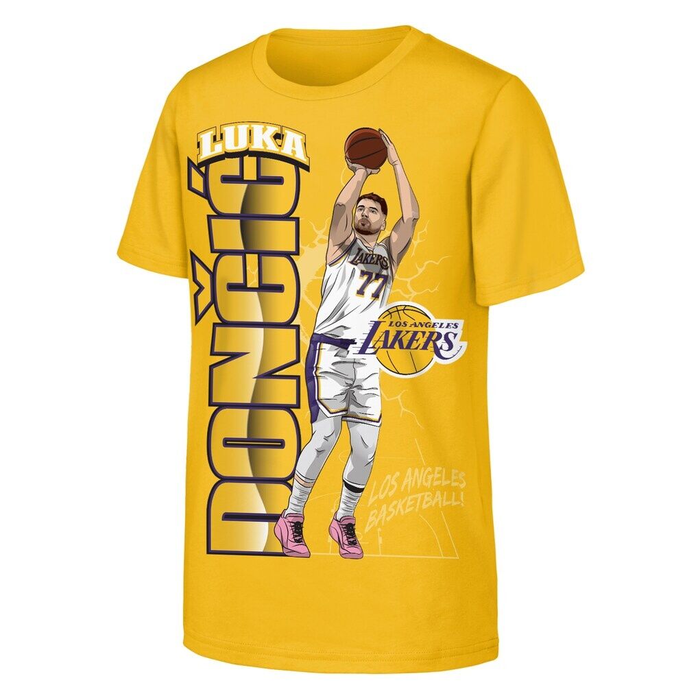 Luka Dončić Los Angeles Lakers Outerstuff Youth Height T-Shirt
