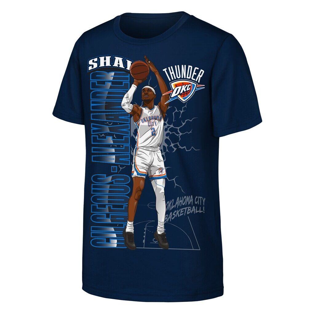 Shai Gilgeous-Alexander Oklahoma City Thunder Outerstuff Youth Height T-Shirt