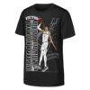 Victor Wembanyama San Antonio Spurs Outerstuff Youth Height T-Shirt - Black - Front View