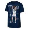 Cooper Flagg Dallas Mavericks Outerstuff Youth Height T-Shirt - Navy - Front View