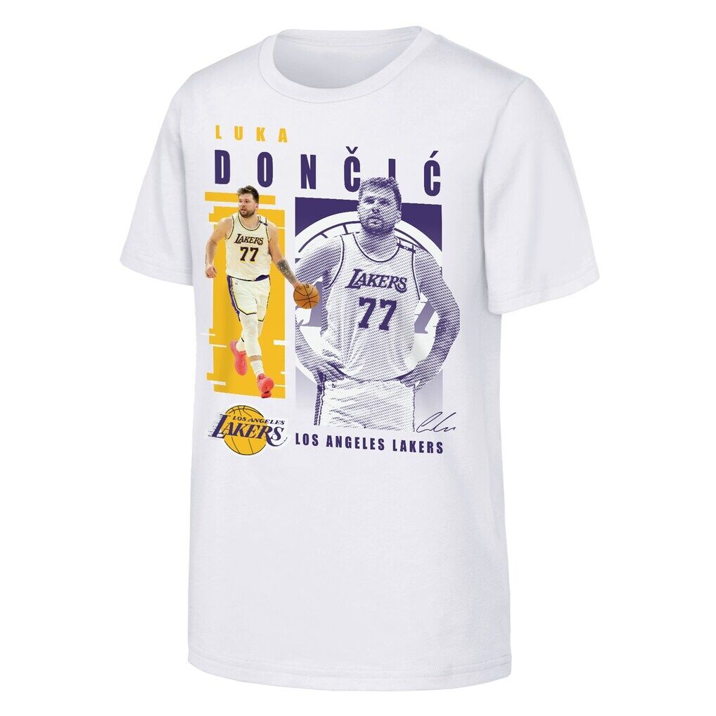 Luka Dončić Los Angeles Lakers Outerstuff Youth Highlights T-Shirt