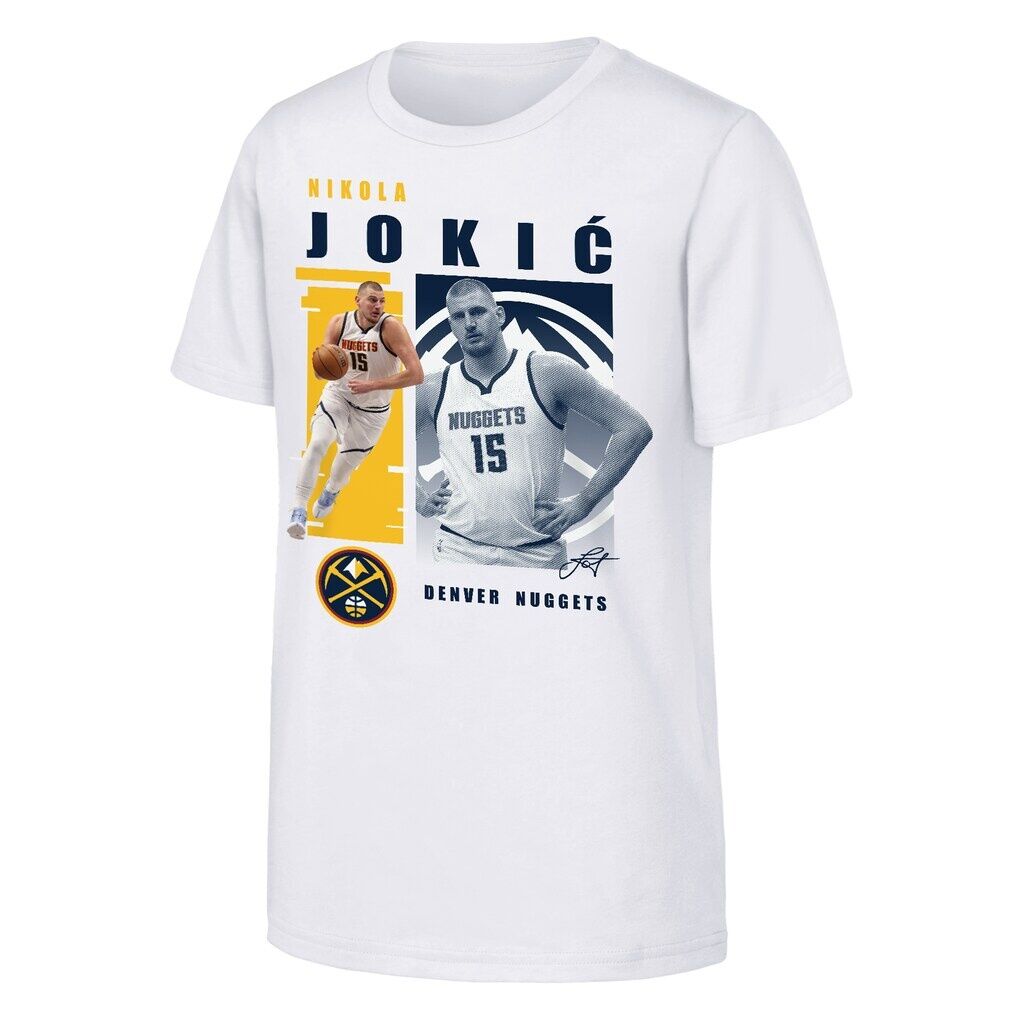 Nikola Jokić Denver Nuggets Outerstuff Youth Highlights T-Shirt