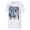 Shai Gilgeous-Alexander Oklahoma City Thunder Outerstuff Youth Highlights T-Shirt - White - Front View