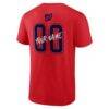 Washington Nationals Hustle Personalized Name & Number T-Shirt - Red - Detail View