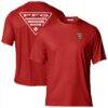 Florida Panthers Columbia PFG Terminal Tackle Omni-Shade T-Shirt - Red - Front View