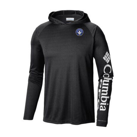 CF Montreal Columbia Terminal Tackle Omni-Wick Hoodie - Black - Front View