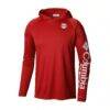 New York Red Bulls Columbia Terminal Tackle Omni-Wick Hoodie - Red - Front View