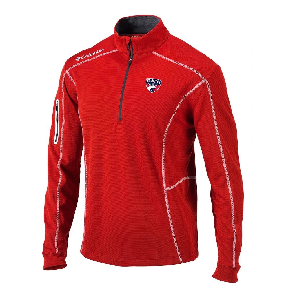 FC Dallas Columbia Omni-Wick Shotgun Quarter-Zip Pullover