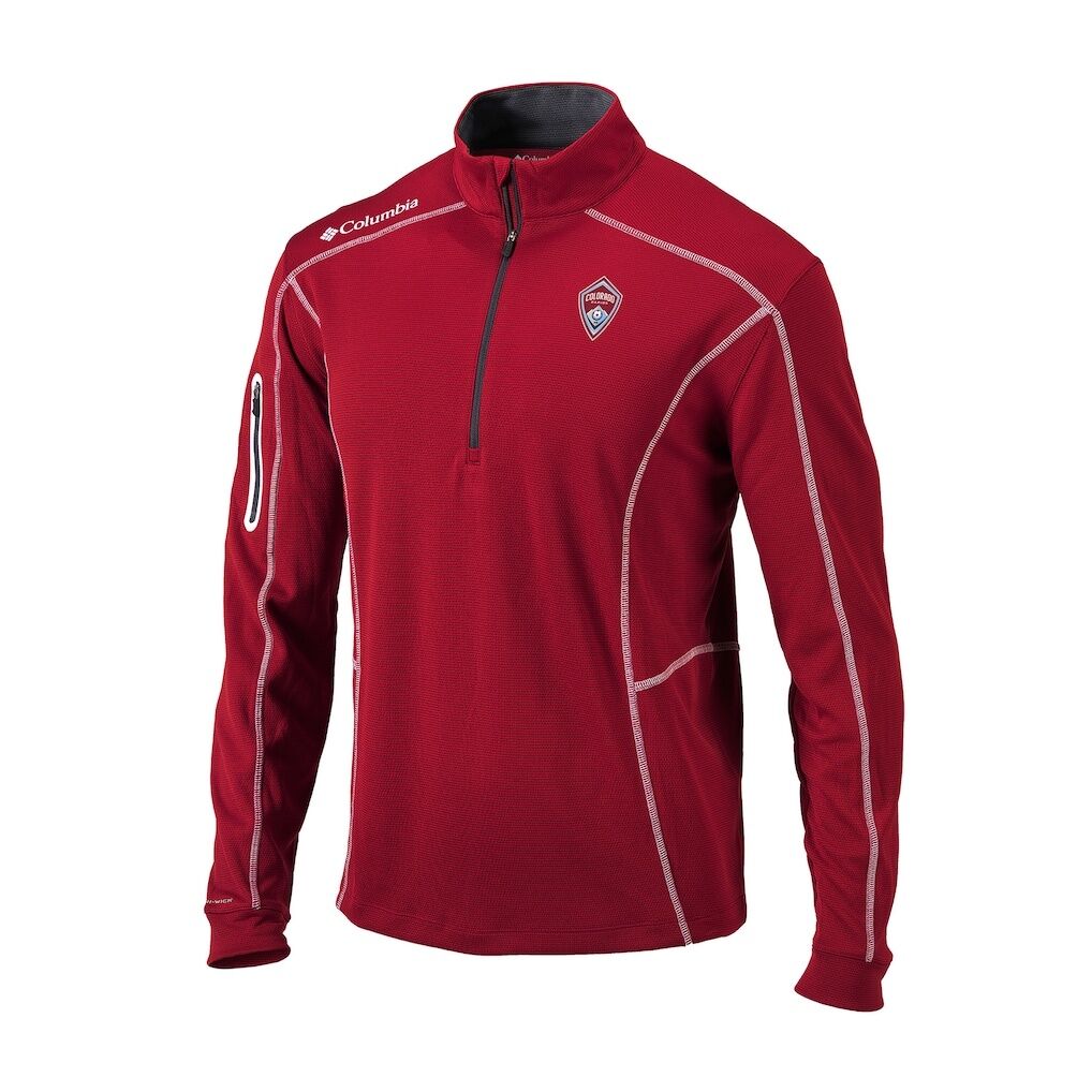 Colorado Rapids Columbia Omni-Wick Shotgun Quarter-Zip Pullover