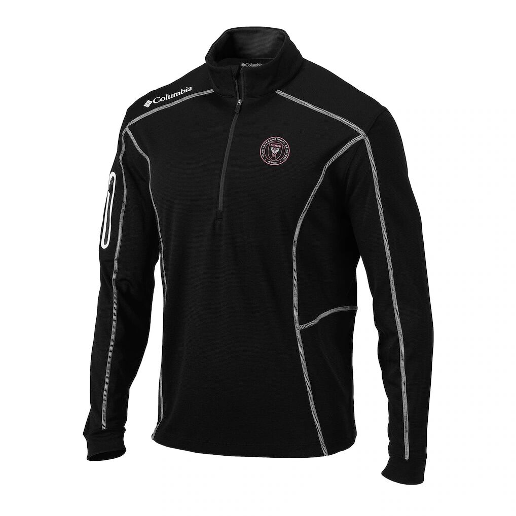 Inter Miami CF Columbia Omni-Wick Shotgun Quarter-Zip Pullover
