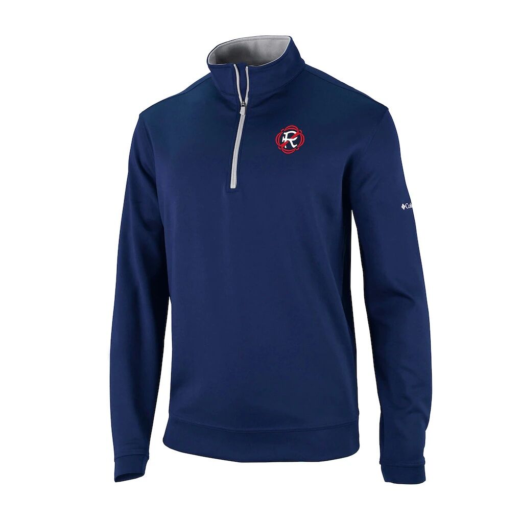 New England Revolution Columbia Wickhams Hills Omni-Wick Quarter-Zip Pullover