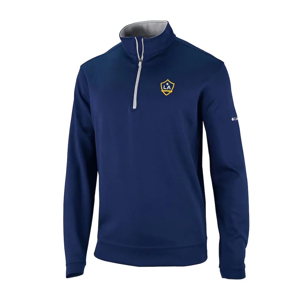 LA Galaxy Columbia Wickhams Hills Omni-Wick Quarter-Zip Pullover