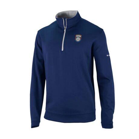 San Diego FC Columbia Wickhams Hills Omni-Wick Quarter-Zip Pullover - Navy - Front View