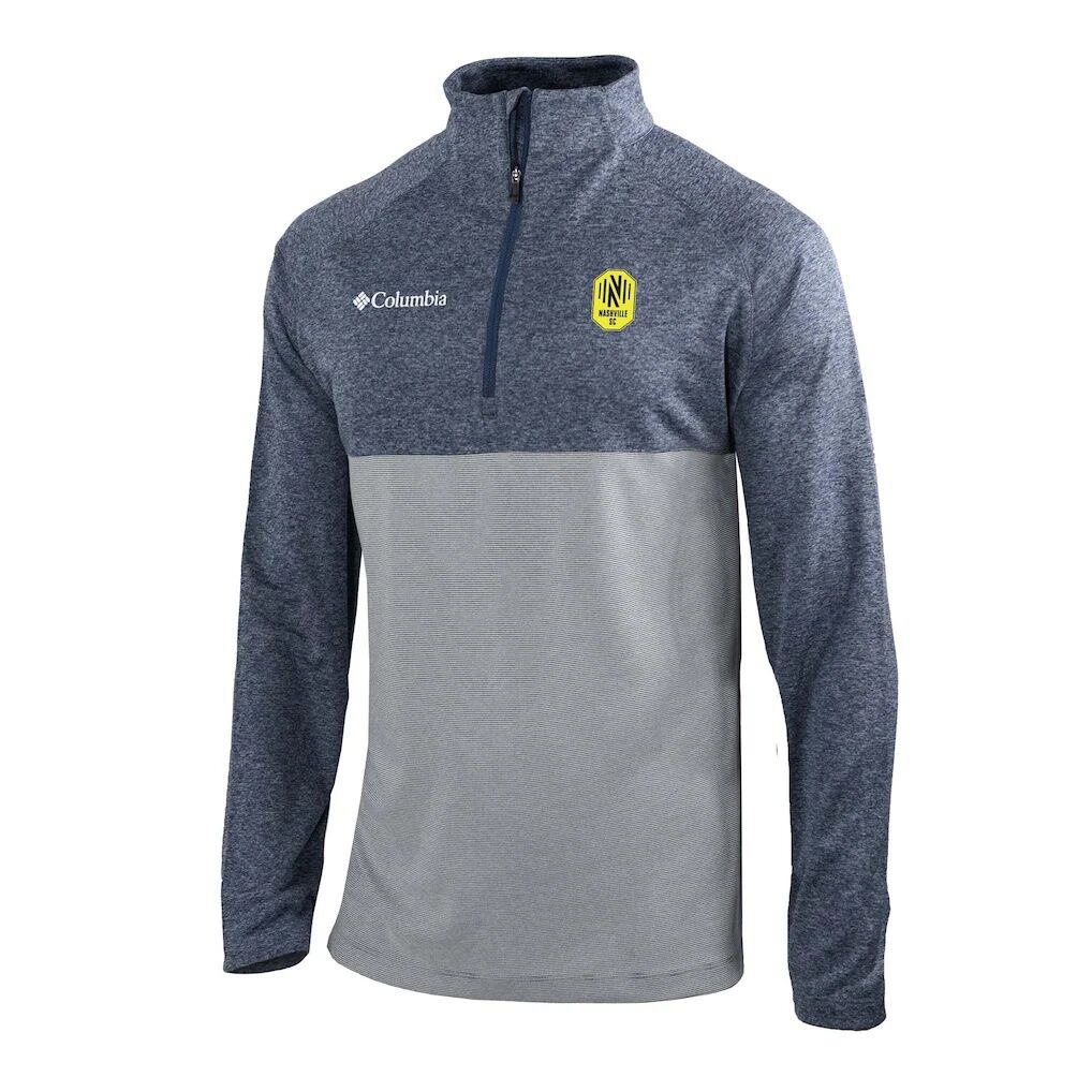 Nashville SC Columbia Omni-Wick Raglan Rockin' It Quarter-Zip Pullover
