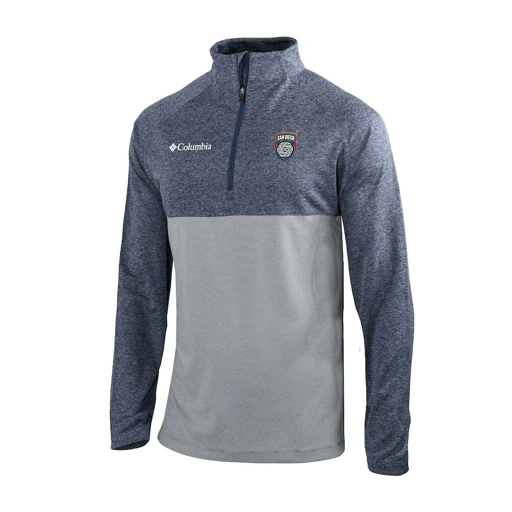 San Diego FC Columbia Omni-Wick Raglan Rockin' It Quarter-Zip Pullover